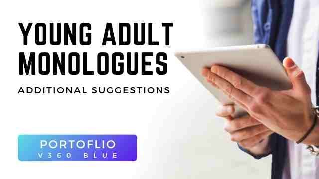 Blue - Young Adult Monologues Additional Suggestions - Portfolio Course