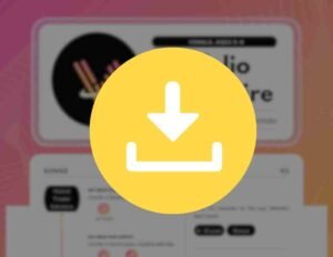 Gold - Portfolio Download Icon